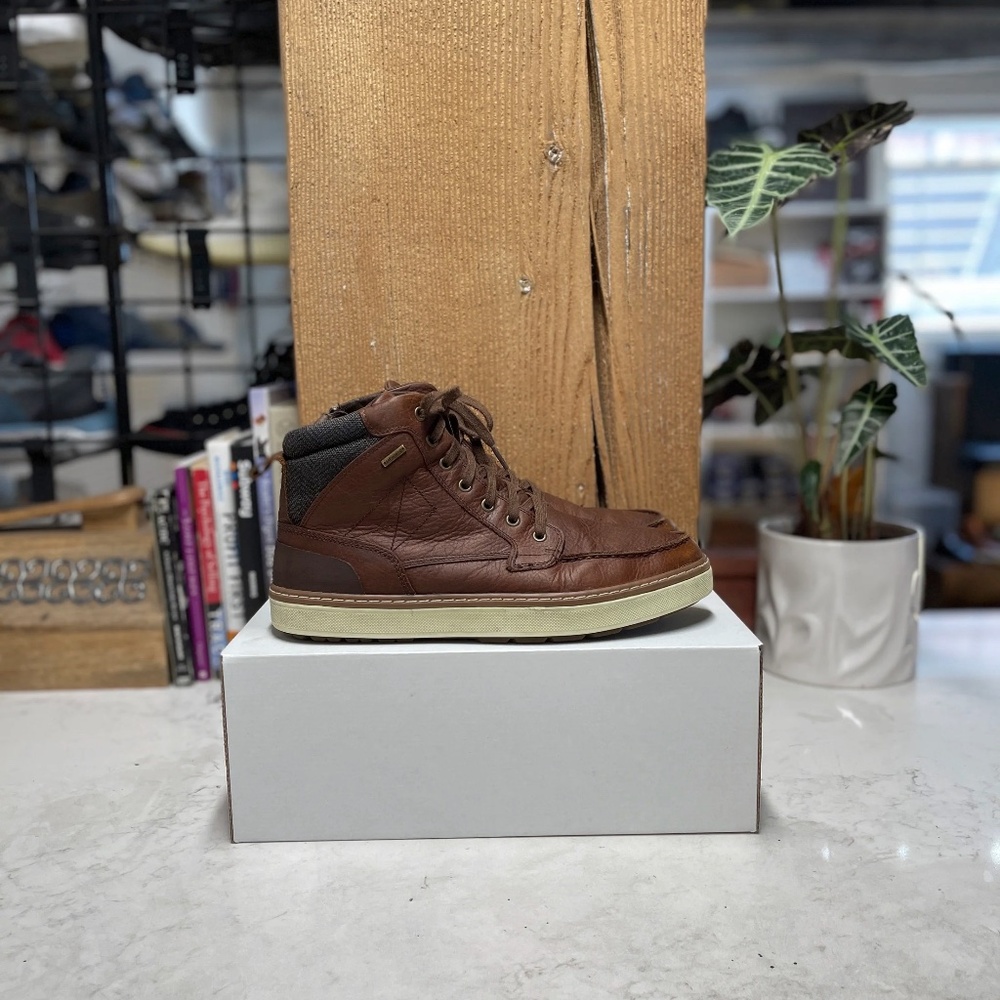 Geox Dark Rust Boots.